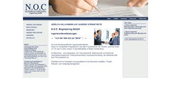 Desktop Screenshot of noc-engineering.de